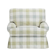 Crestview Collection Sanibel Plaid Pattern Chair