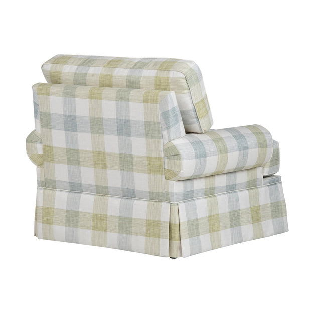 Crestview Collection Sanibel Plaid Pattern Chair