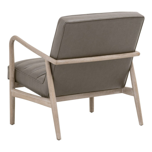 Essentials For Living Tahoe Club Chair ~ Contract Ore Gray Synthetic, Natural Gray Oak