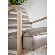 Essentials For Living Tahoe Club Chair ~ Contract Ore Gray Synthetic, Natural Gray Oak