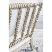 Essentials For Living Rouleau Chaise Lounge~ LiveSmart Peyton-Pearl, Natural Gray Oak
