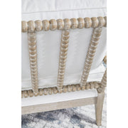 Essentials For Living Rouleau Chaise Lounge~ LiveSmart Peyton-Pearl, Natural Gray Oak