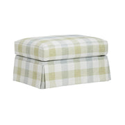 Crestview Collection Sanibel Plaid Ottoman