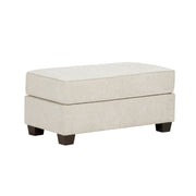 Crestview Collection Stella Cream Ottoman