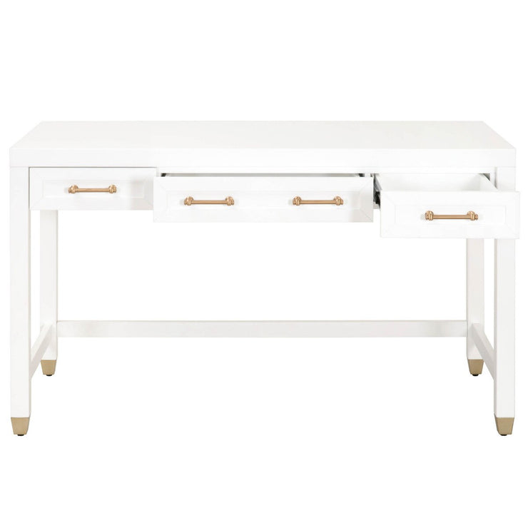 Essentials For Living Stella Desk ~ Matte White