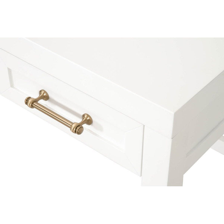Essentials For Living Stella Desk ~ Matte White
