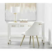 Essentials For Living Stella Desk ~ Matte White