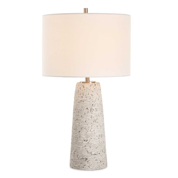 Casa Bella Living Distressed Stone Finish Table Lamp