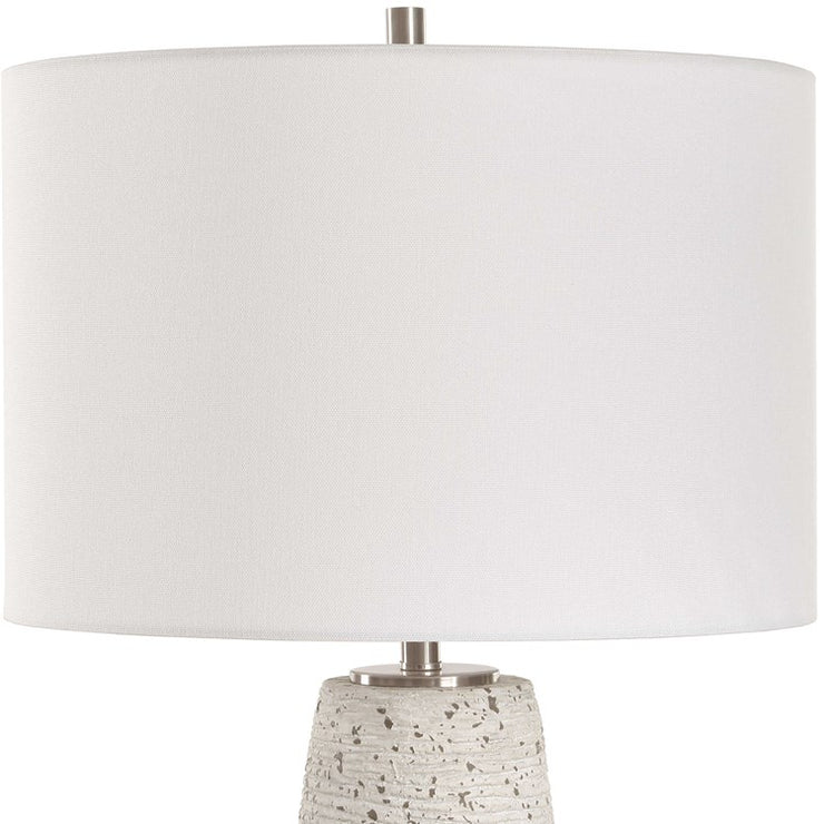 Casa Bella Living Distressed Stone Finish Table Lamp
