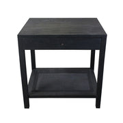 Crestview Collection Barbados Black Cane End Table