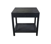 Crestview Collection Barbados Black Cane End Table
