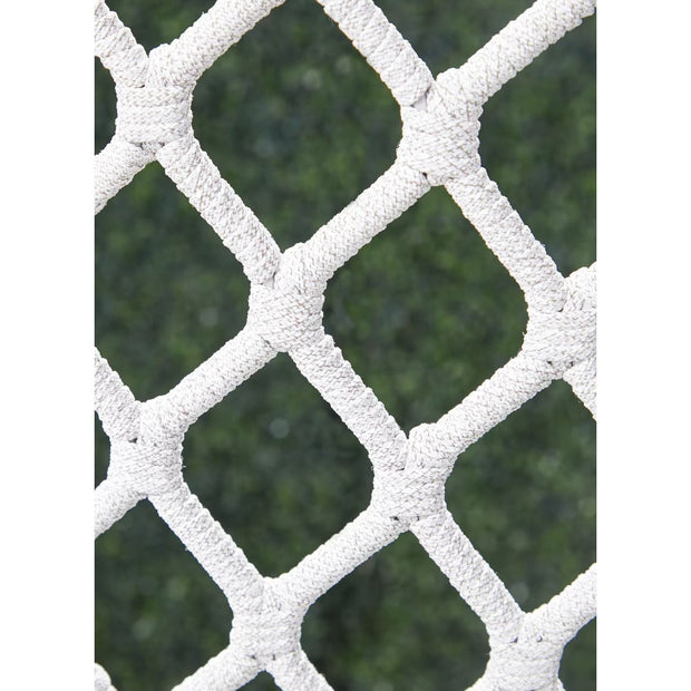 Essentials For Living Lattis Outdoor Wing Chair~ White Speckle Flat Rope, Performance White Speckle, Gray Teak