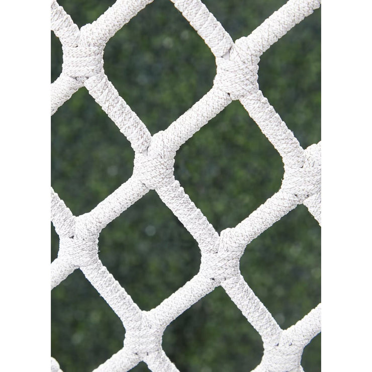 Essentials For Living Lattis Outdoor Wing Chair~ White Speckle Flat Rope, Performance White Speckle, Gray Teak