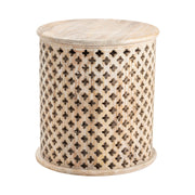 Crestview Collection Midland Natural Wood Set of 2 Accent Tables