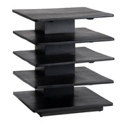 Crestview Collection Hopper Black End Table