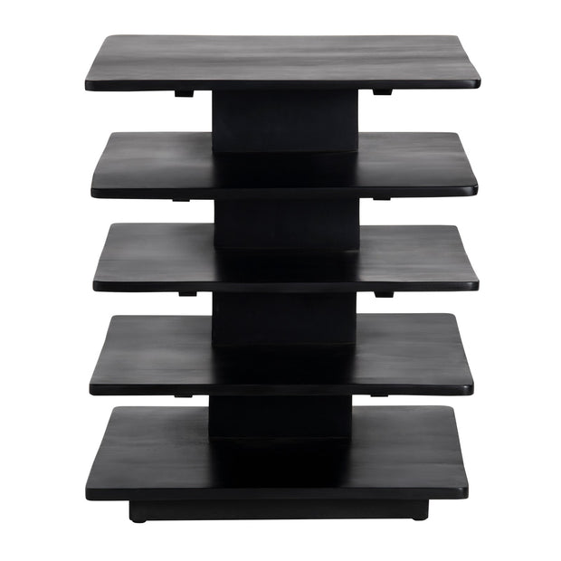 Crestview Collection Hopper Black End Table