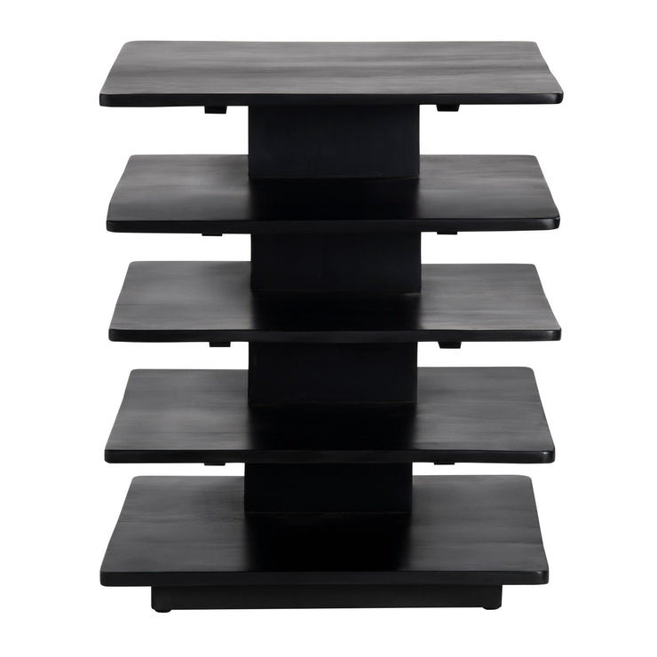 Crestview Collection Hopper Black End Table