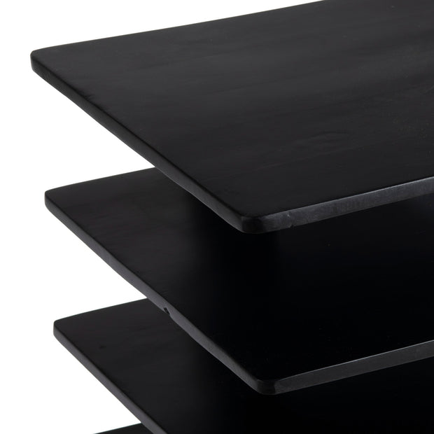 Crestview Collection Hopper Black End Table