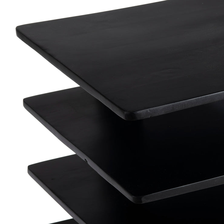 Crestview Collection Hopper Black End Table