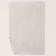Barefoot Dreams Bamboo CozyChic Herringbone Throw Blanket ~ Cream