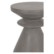 Essentials For Living Pawn Accent Table ~ Slate Gray Concrete