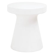 Essentials For Living Tack Accent Table ~ Ivory Concrete