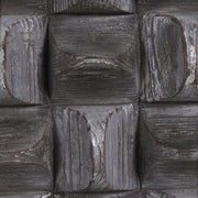 Uttermost Pickford Aged Gray Wash Dimensional Wood Wall Panel
