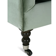 Rowe Furniture Madeline Antiqued Moss Velvet 71” Sofa ~ Express Collection