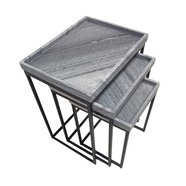 Crestview Collection Greyson Set of 3 Nesting Tables