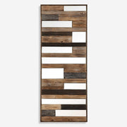 Uttermost Kaine Rustic Modern Fir Wood Wall Panel