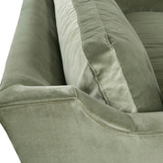 Rowe Furniture Madeline Antiqued Moss Velvet 90” Sofa ~ Express Collection