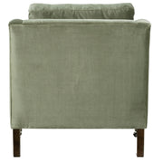 Rowe Furniture Madeline Antiqued Moss Velvet Accent Chair ~ Express Collection