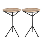 Crestview Collection Hartford Set of 2 Accent Tables
