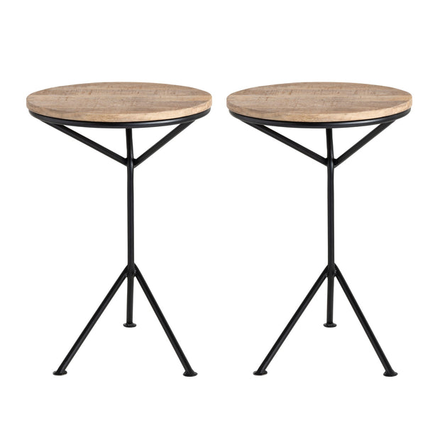 Crestview Collection Hartford Set of 2 Accent Tables