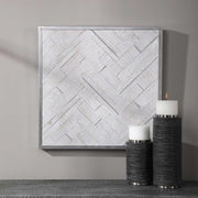 Uttermost Redondo Whitewashed Pine Wood Wall Panel