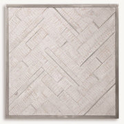 Uttermost Redondo Whitewashed Pine Wood Wall Panel