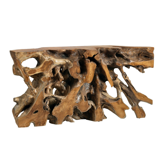 Crestview Collection Taryn Modern Rustic Console Table