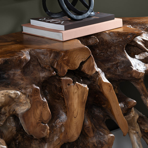 Crestview Collection Taryn Modern Rustic Console Table