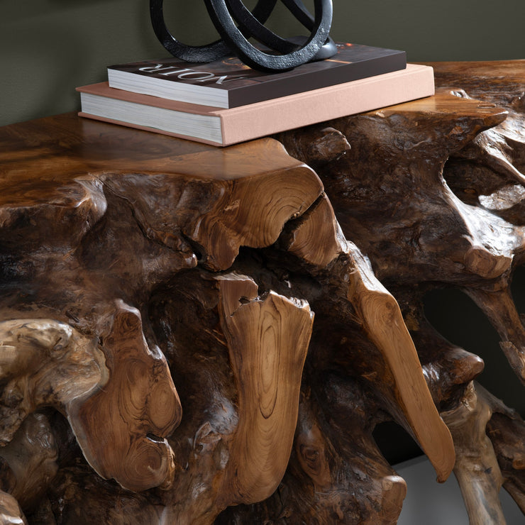 Crestview Collection Taryn Modern Rustic Console Table