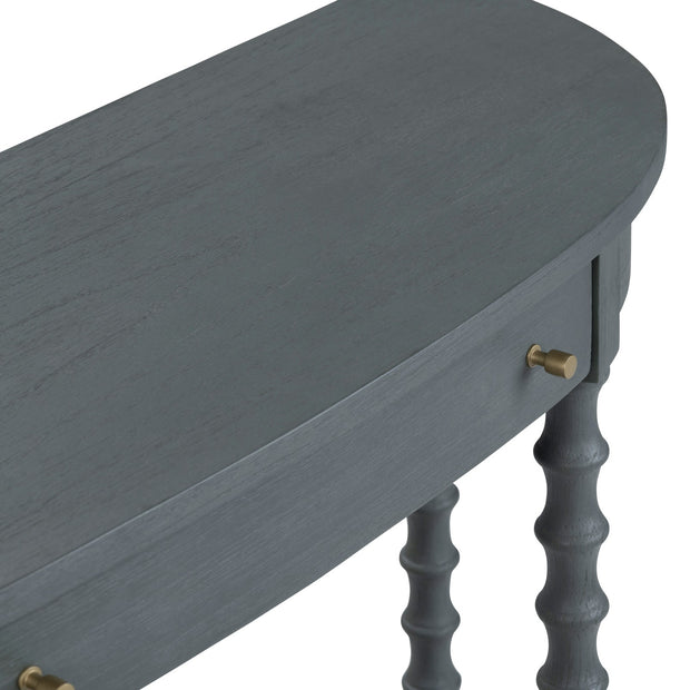 Crestview Collection Alden Blue Console Table
