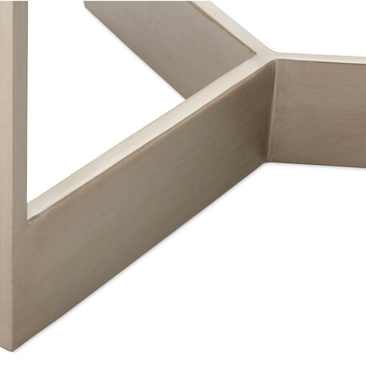 Rowe Furniture Reverie Travertine Stone Round End Table
