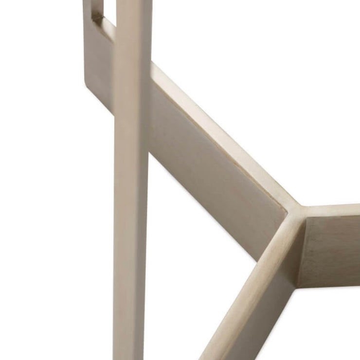 Rowe Furniture Reverie Travertine Stone Round End Table
