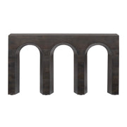 Crestview Collection Trinity Dark Mango Wood Console Table