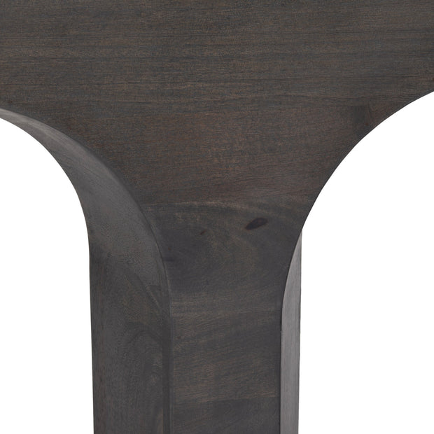 Crestview Collection Trinity Dark Mango Wood Console Table