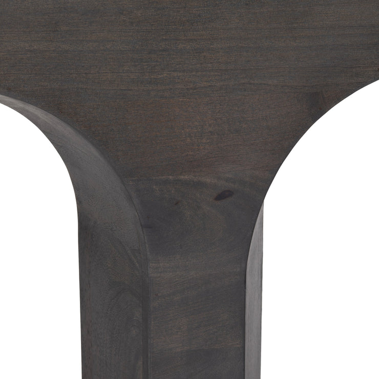 Crestview Collection Trinity Dark Mango Wood Console Table