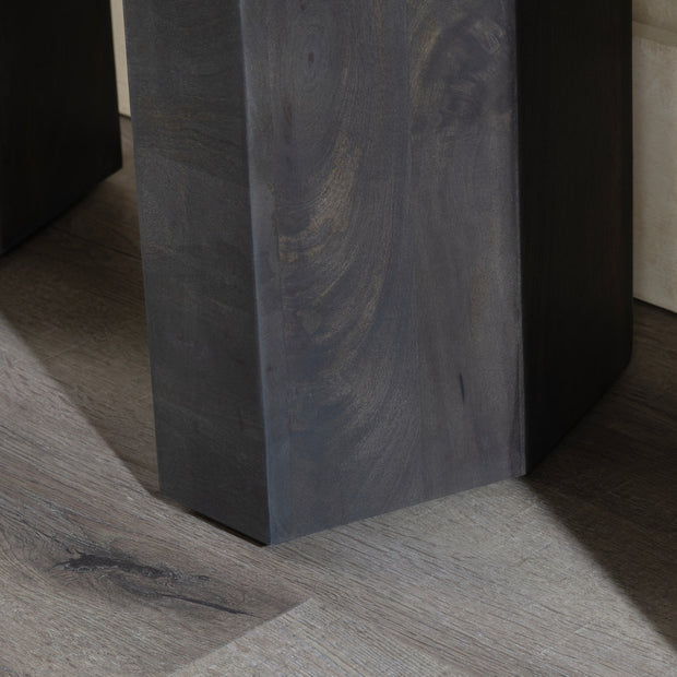 Crestview Collection Trinity Dark Mango Wood Console Table