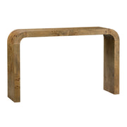 Crestview Collection Richmond Mappa Burl Console Table