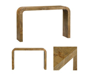 Crestview Collection Richmond Mappa Burl Console Table