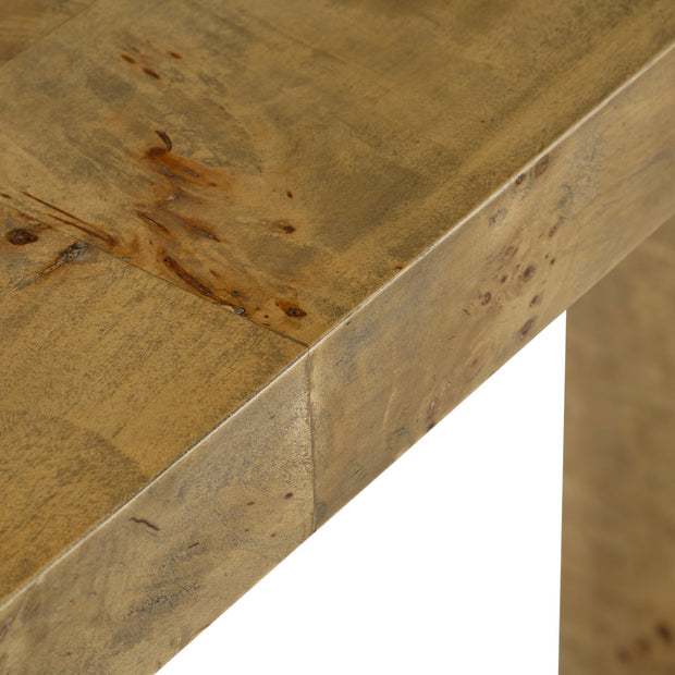 Crestview Collection Richmond Mappa Burl Console Table