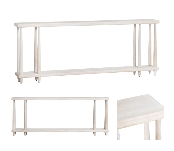 Crestview Collection Briarcliff White Console Table